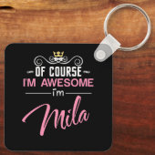 Mila Natürlich bin ich Phantastisch Schlüsselanhänger (Rückseite)