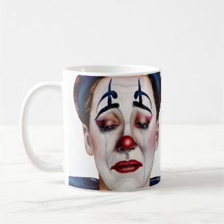 Mila Wears the Smile Too Well – A Clowns Portrait Kaffeetasse