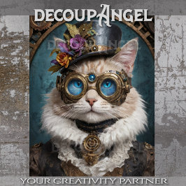 Milady Gearheart - Decoupage - Seidenpapier