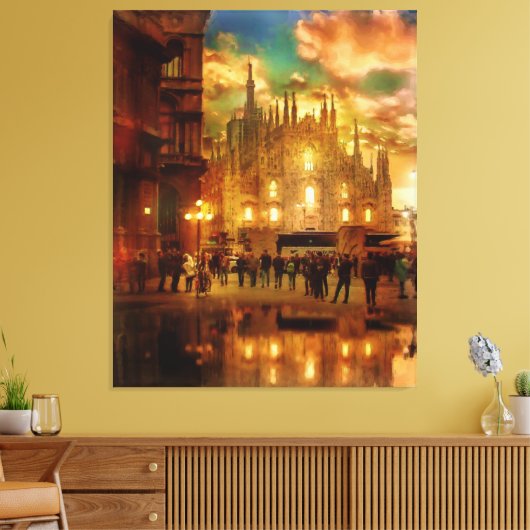 Milan Cathedral Leinwanddruck (Insitu (Wohnzimmer))