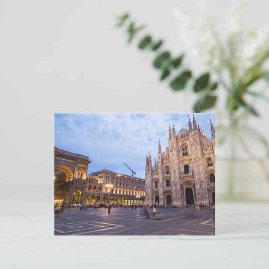 Milan Cathedral Postkarte (Stehend Vorderseite)