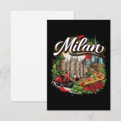 Milan Dankeskarte (Vorne/Hinten)