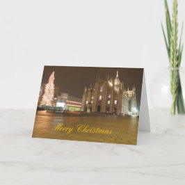 Milan Duomo Christmas Card Feiertagskarte