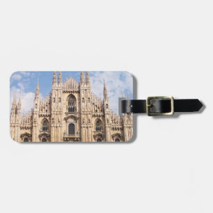 Milan Duomo Gepäcktag Gepäckanhänger
