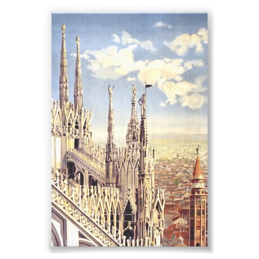 Milan Duomo Kathedrale Geburt Heilige Maria Fotodruck (Vorne)