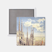 Milan Duomo Kathedrale Geburt Heilige Maria Magnet (Vorderseite/Rückseite)