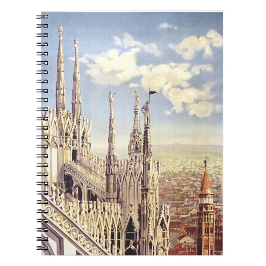 Milan Duomo Kathedrale Geburt Heilige Maria Notizblock (Vorderseite)