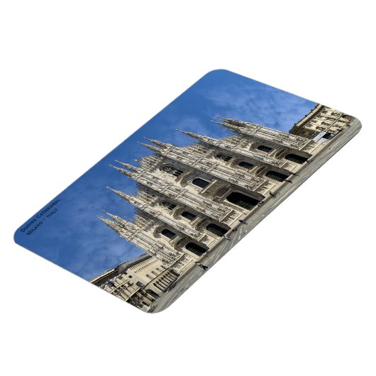 Milan Duomo Kathedrale - Italien Magnet (Linke Seite)