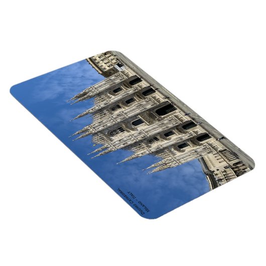 Milan Duomo Kathedrale - Italien Magnet (Rechte Seite)