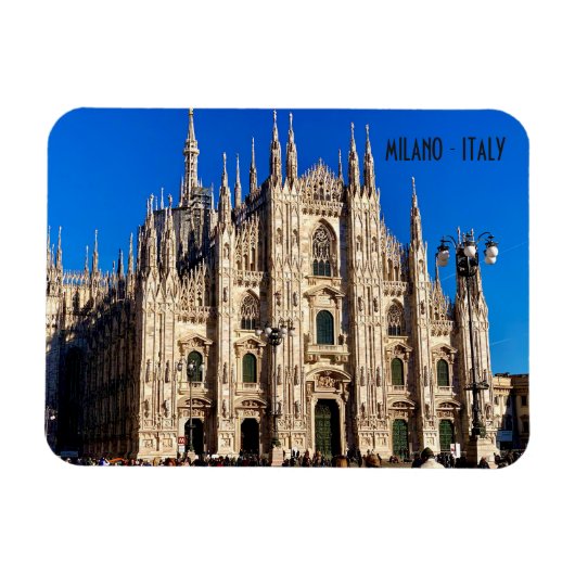 Milan Duomo Kathedrale - Italien Magnet (Horizontal)