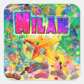 Milan Epoch Hour Sticker (Vorderseite)