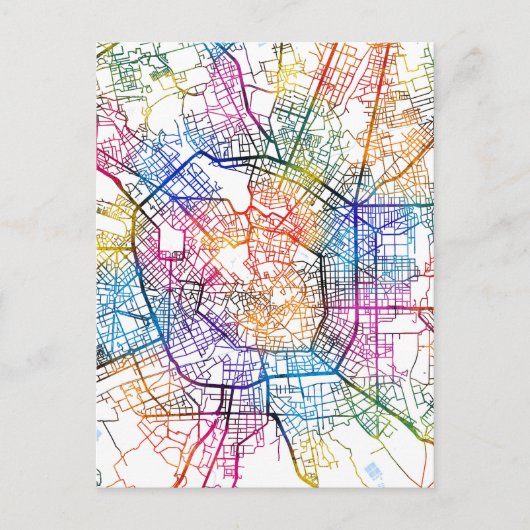 Milan Italien Karte (Vorderseite)
