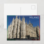 Milan - Italy Postkarte (Vorne/Hinten)