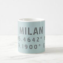Milan Latitude Longitude