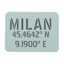 Milan Latitude und Longitude