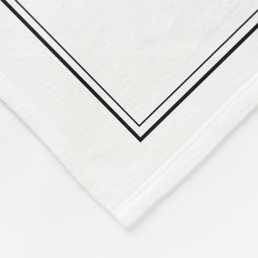 Milan Map Illustration Fleecedecke (Ecke)