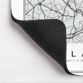 Milan Map Illustration Mousepad (Ecke)