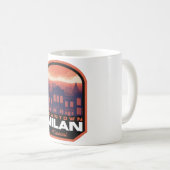 Milan Missouri Historic Downtown Kaffeetasse (VorderseiteRechts)