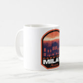 Milan Missouri Historic Downtown Kaffeetasse (Vorderseite Links)
