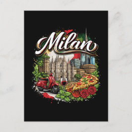 Milan Postkarte