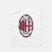 Milan Retro geplagt Fleecedecke (Vorderseite)