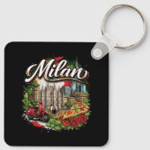 Milan Schlüsselanhänger (Rückseite)