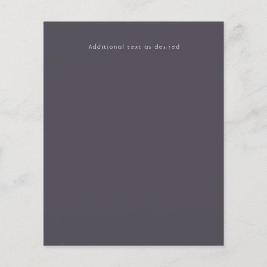 MILAN Skyline Hochzeitshilfegudget (Rückseite)