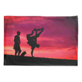 Milan Sunset mit Lance und Caballero Kissenbezug (Rückseite-Links)