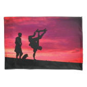 Milan Sunset mit Lance und Caballero Kissenbezug (Vorderseite-Links)