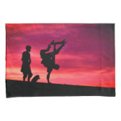 Milan Sunset mit Lance und Caballero Kissenbezug (Vorderseite-Rechts)