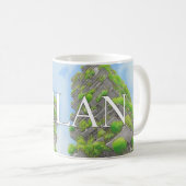 Milan verti forest Mug Modern Skyline Coffee cup Kaffeetasse (VorderseiteRechts)