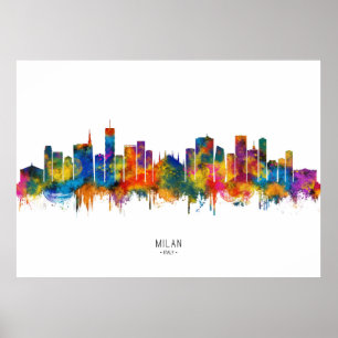 Milaner Skyline Poster
