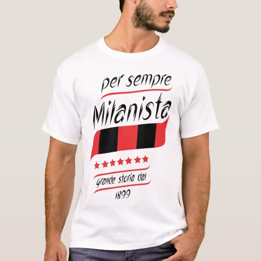 Milanista T-Shirt (Vorderseite)