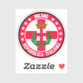 Milano Aufkleber (Blatt)