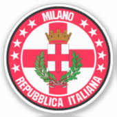 Milano Aufkleber (Vorderseite)