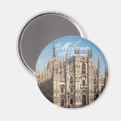 Milano_Duomo, Milano, Il Duomo Magnet (Vorderseite/Rückseite)