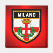 Milano Flag Magnet (Vorne)