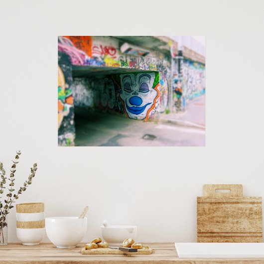 Milano Graffiti Poster (Küche)