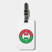Milano Italia Gepäckanhänger (Vorderseite vertikal)