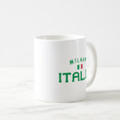 Milano Italia (Mailand Italien) Kaffeetasse (VorderseiteRechts)