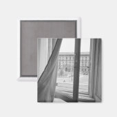 Milano Italien, Aussicht vom Opernfenster La Scala Magnet (Vorderseite/Rückseite)