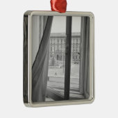 Milano Italien, Aussicht vom Opernfenster La Scala Ornament Aus Metall (Rechts)