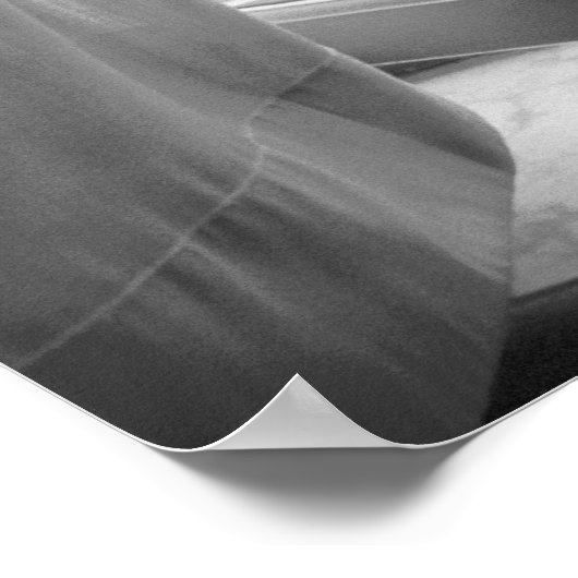 Milano Italien, Aussicht vom Opernfenster La Scala Poster (Ecke)