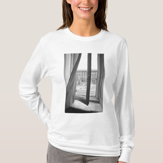 Milano Italien, Aussicht vom Opernfenster La Scala T-Shirt (Vorderseite)