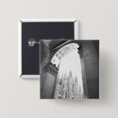 Milano Italien, Galleria Blick auf den Dom Button (Vorne & Hinten)