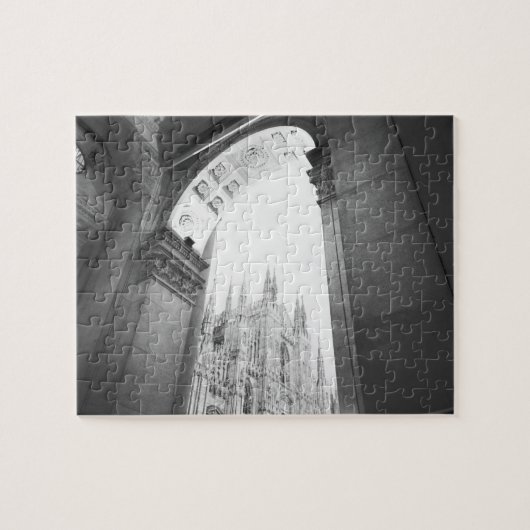 Milano Italien, Galleria Blick auf den Dom Puzzle (Horizontal)