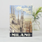 Milano Italien Gotische Kathedrale Duomo Vintage (Stehend Vorderseite)