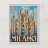 Milano, Italien Retro
