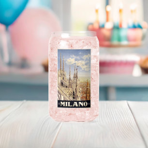 Milano Italien Vintage Travel Dosenglas
