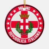 Milano Keramik Ornament (Vorne)